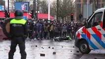 Protestas violentas en Países Bajos contra las restricciones por la pandemia
