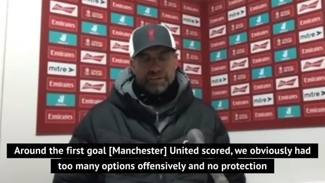 Klopp takes positives for Liverpool after United defeat