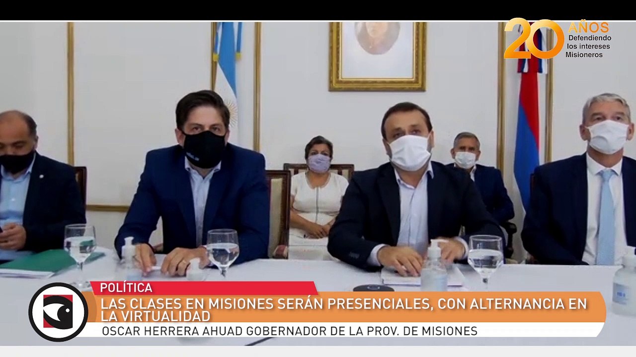 las clases en misiones seran presenciales con alternancia en la virtualidad