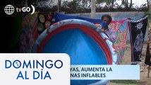 A falta de playas, aumentan la venta de piscinas inflables | Domingo Al Día