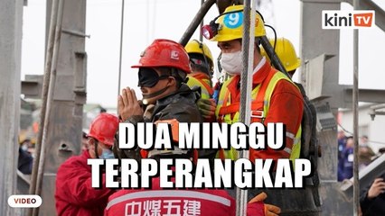 Dua minggu terperangkap, 11 pelombong China akhirnya diselamatkan