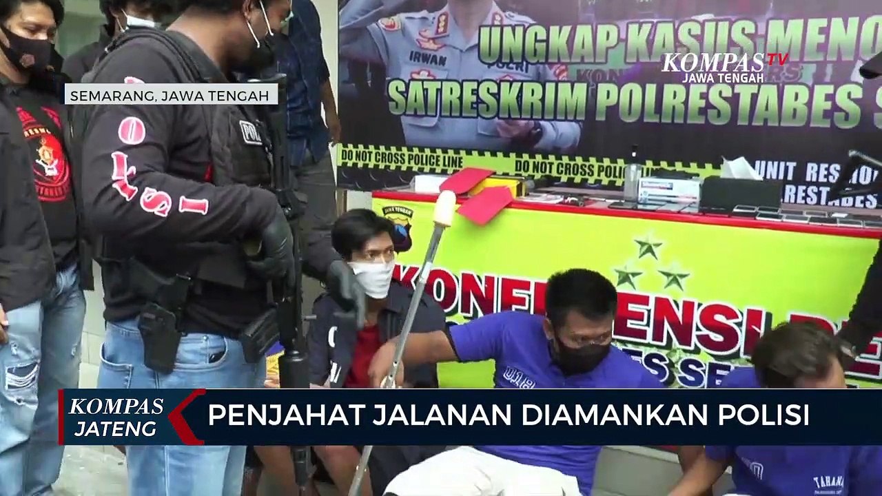 Penjahat Jalanan Diamankan Polisi