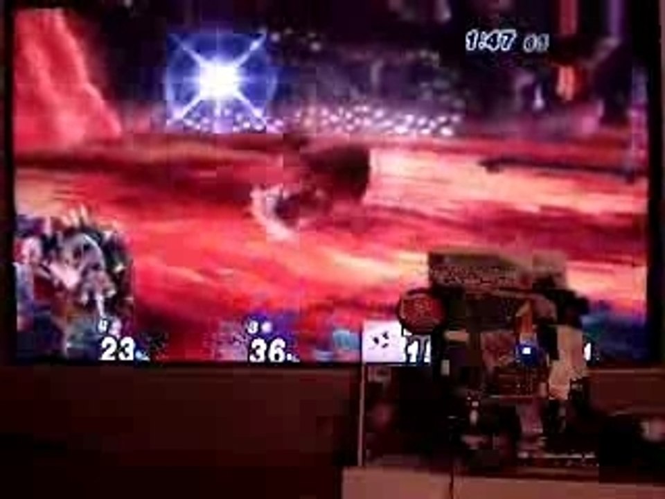 Super Smash Bros Brawl et puce argon