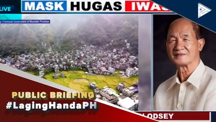 #LagingHanda | Bontoc Mayor Franklin Odsey, nagpositibo sa COVID-19
