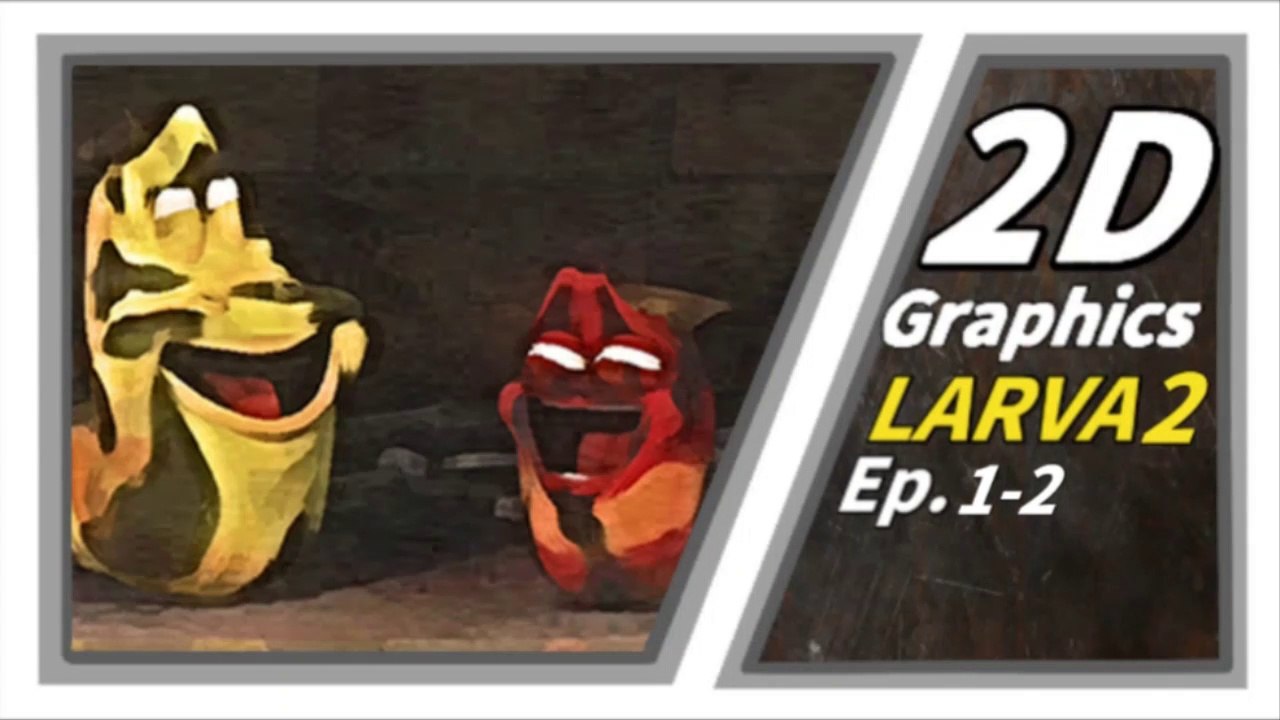 2D GRAPHICS | Larva Season2 Episode 1-2| Larva Cartoon |  Larva Official Channel