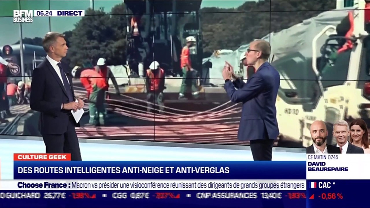 Culture Geek: Des routes intelligentes anti-neige et anti-verglas, par Anthony Morel - 25/01