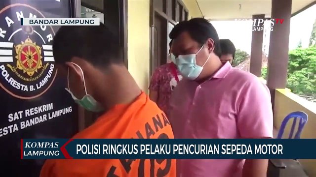 Polisi Ringkus Pelaku Pencurian Sepeda Motor
