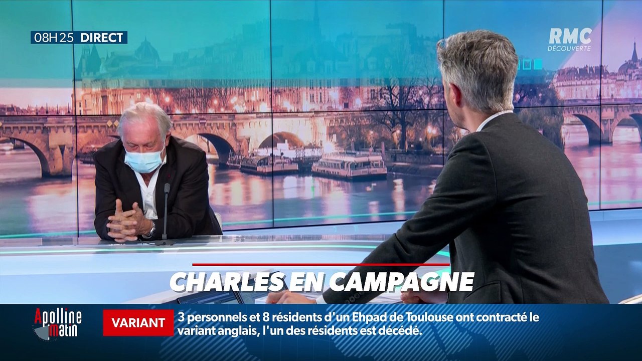 Charles en campagne : Le match à distance entre les politiques et les médecins - 25/01