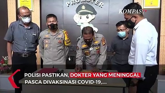 Polisi Pastikan Dokter Yang Meninggal Usai Divaksin, Disebabkan Serangan Jantung