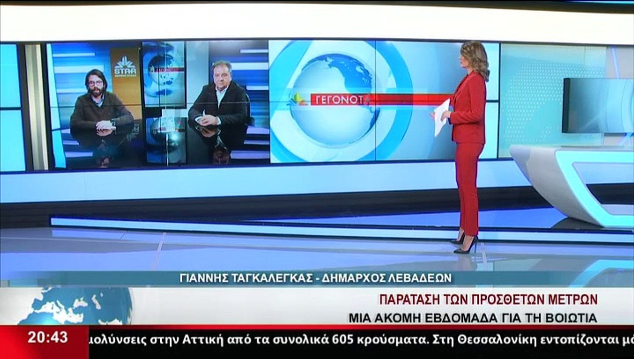 Ο  Δήμαρχος Λιβαδειάς, Γ. Ταγκαλέγκας και Ο πρ....