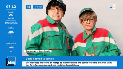 La matinale de France Bleu Alsace du 25/01/2021