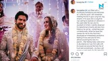Karan Johar gets emotional as he showers love on newlyweds Varun Dhawan & Natasha