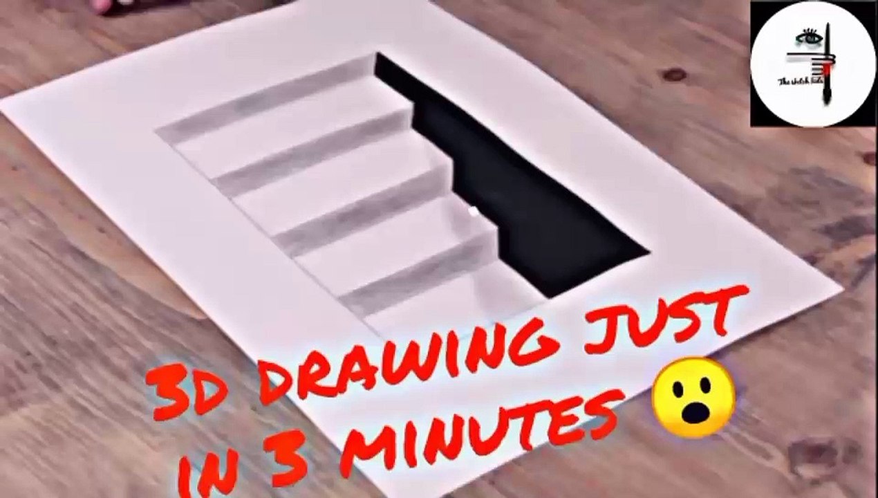 make 3D drawing just in 3 minutes || how to make drawnigs || easy drawings