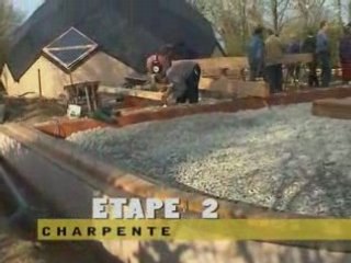 Maison 3E :: 2 charpente