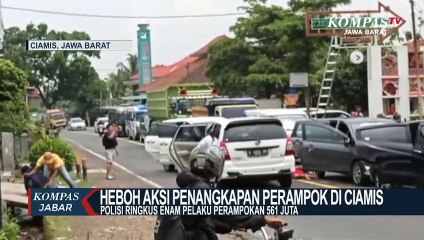 Heboh! Aksi Penangkapan Perampok Di Ciamis