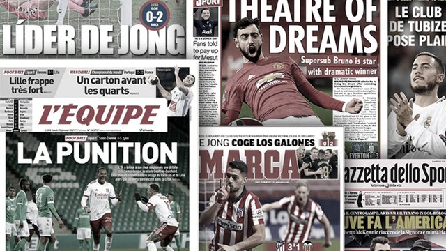 Frenkie de Jong met enfin tout le monde d'accord au FC Barcelone, le transfert d'Eden Hazard au Real Madrid dans le collimateur de la justice