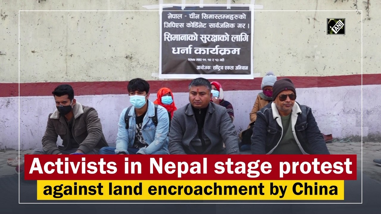 Activists in Nepal stage protest against land e...