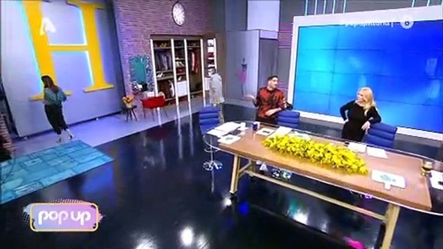 Pop Up: Η Παπαγεωργίου βγήκε εκτός πλατό για να ρωτήσει αν η Καινούργιου είναι έγκυος