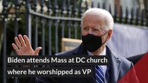 Biden attends Mass at DC church where he worshipped as VP, and other top stories in general news from January 25, 2021.