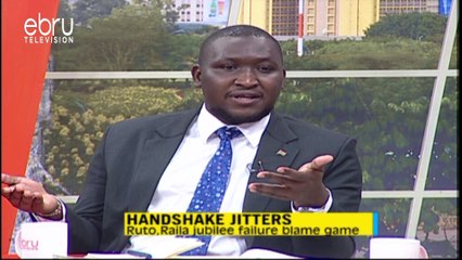 It Is Deceitful For DP Ruto To Lay Blame On The Handshake For Jubilee Parties' Failures ~  Victor Marende