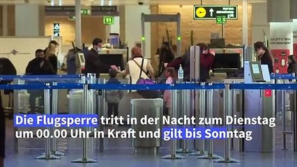 Israel setzt wegen Corona-Mutanten internationale Flüge aus