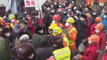 Confirman la muerte de 10 de los 22 mineros atrapados en una mina en China