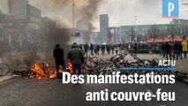 Pays-Bas : des heurts lors de rassemblements contre le couvre-feu