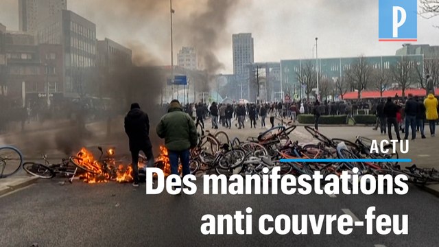 Pays-Bas : des heurts lors de rassemblements contre le couvre-feu
