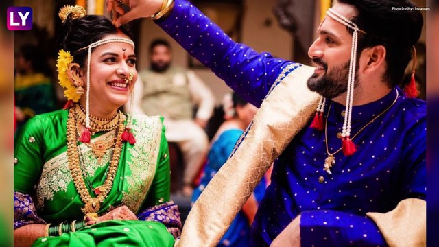Siddharth Chandekar And Mitali Mayekar Wedding Photos: सिद्धार्थ चांदेकर आणि मिताली मयेकर यांच्या लग्नसोहळ्याचे खास क्षण