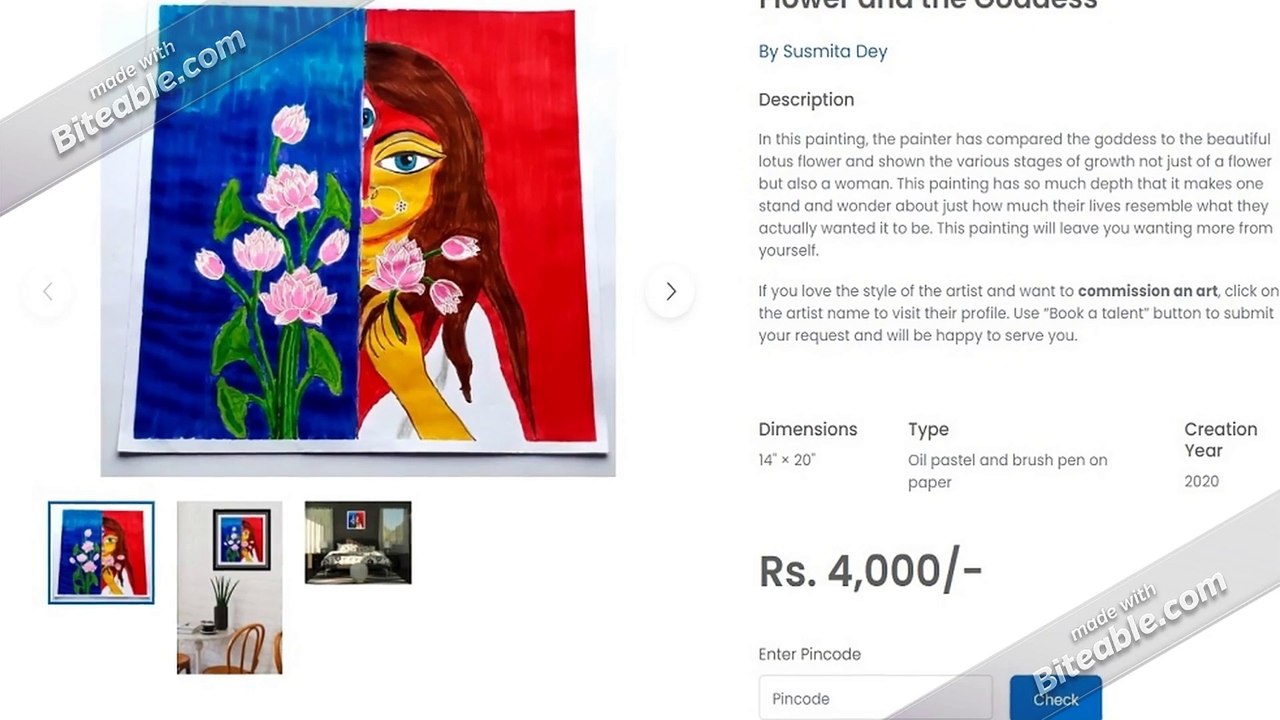 Buy Paintings & Commission Art created by Artists with Disability