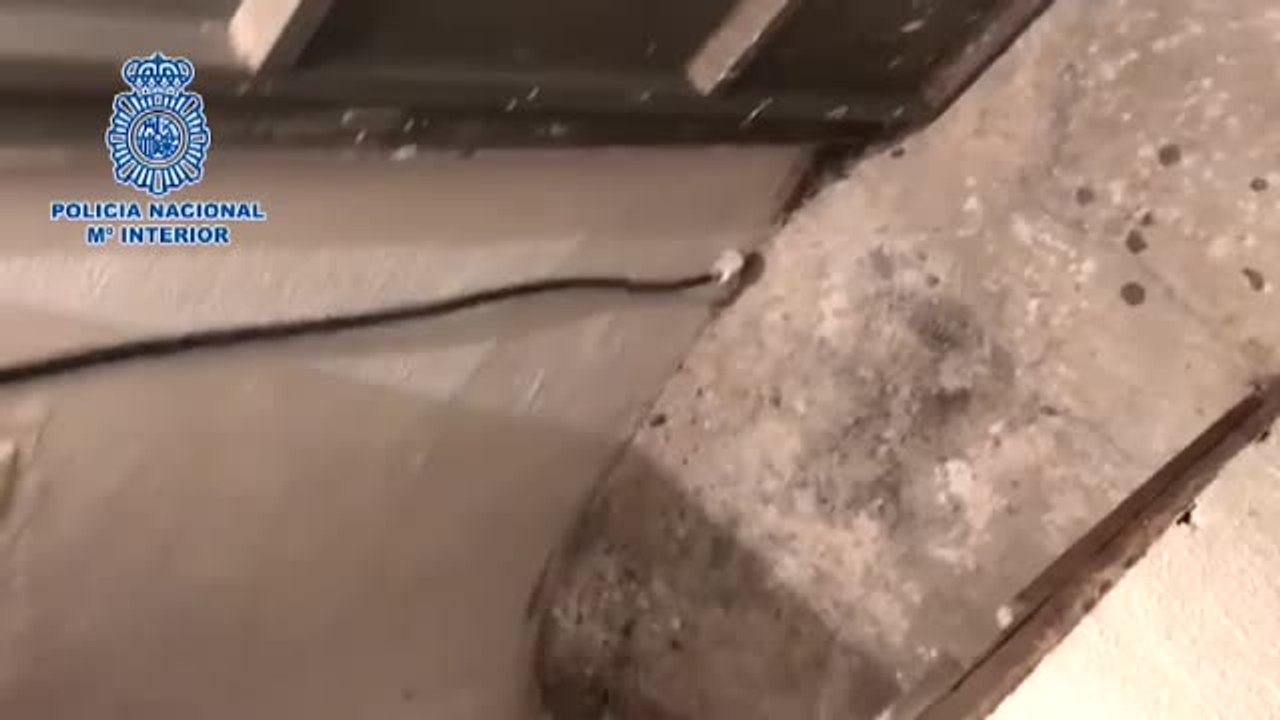 Hacían túneles de decenas de metros para robar en joyerías