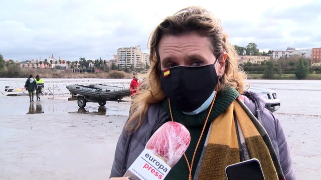 Tres fallecidos en el Guadiana cuando retiraban camalote