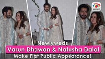 Varun Dhawan, Natasha Dalal's FIRST Appearance After Marriage |Karan Johar, Manish Malhotra Spotted!