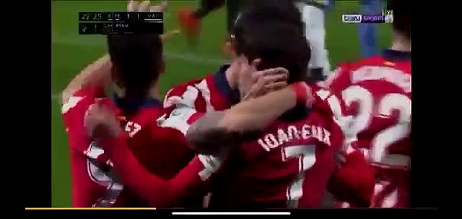 ATLETICO MADRID 3-1 VALENCIA - 24.1.2021
