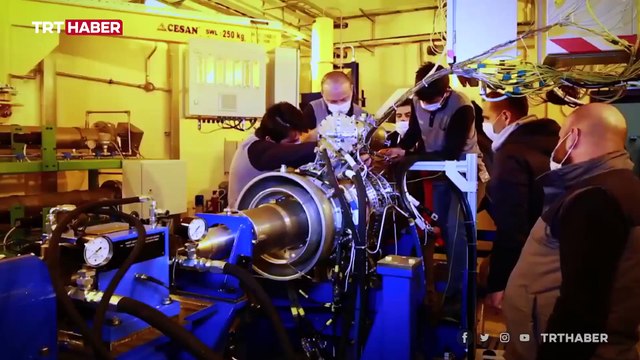 TUSAŞ, TS1400'ün üretildiği tesisin kapılarını TRT Haber'e açtı