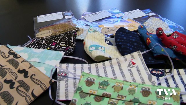 Bonne nouvelle CIMT | Vif succès pour la vente de masques artisanaux de la Fondation André-Côté