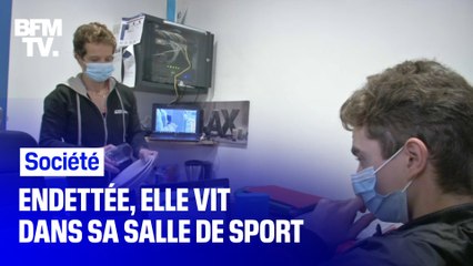 Endettée, cette ancienne sportive de haut niveau vit désormais dans sa salle de sport