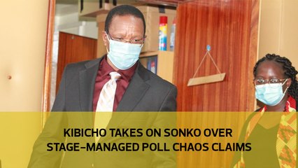 Kibicho takes on Sonko over stage-managed poll chaos claims