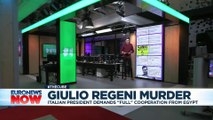 Giulio Regeni: Italian President demands response from Egypt over student's 2016 murder