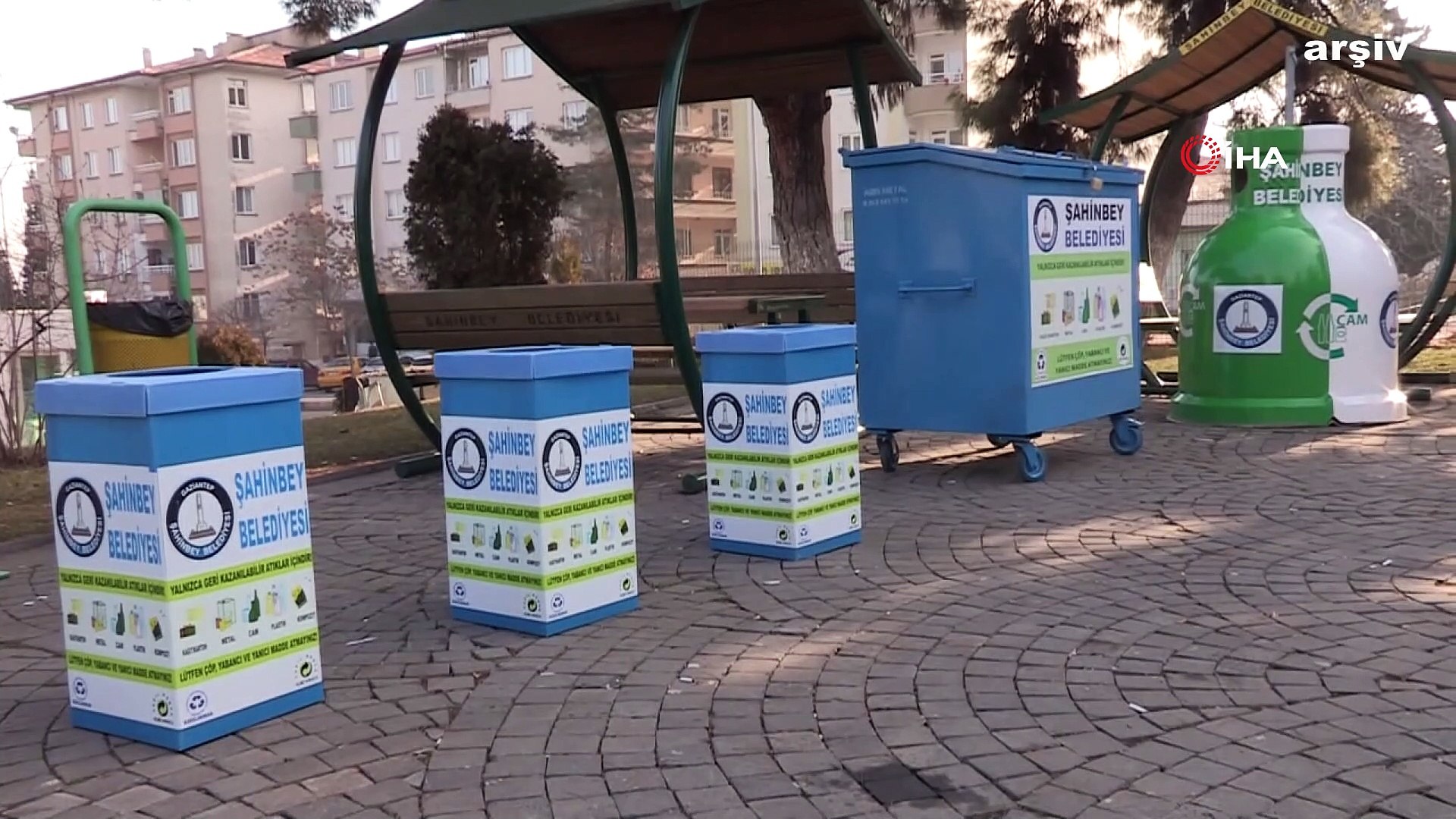 Şahinbey atıkları geri dönüştürüyor - Dailymotion Video