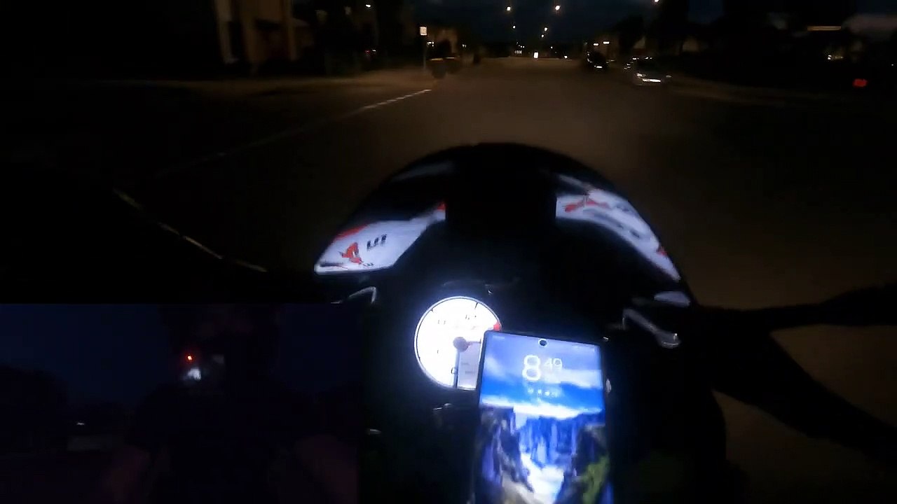 Night Ride - Best Routes are the one's you haven't ridden _ BMW S1000 RR   Go Pro 9 and 7