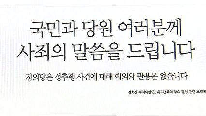성폭력에 엄격했던 정의당...장혜영 "피해자다움은 없다" / YTN