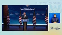 President-elect Biden Delivers Remarks on the COVID-19 Crisis