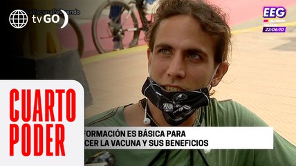 48 % de nuestra población no estaría dispuesta a vacunarse | Cuarto Poder