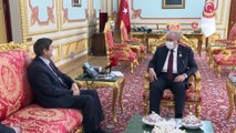 TBMM Başkanı Mustafa Şentop, TÜRKSOY Genel Sekreteri Düsen Kaseinov'u kabul etti