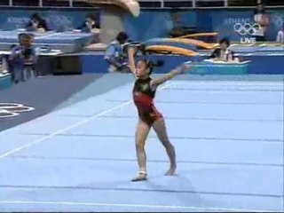 Kim Un Jong - FX Qual - Athens 2004 Olympic Games