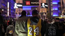 Así fue el homenaje de la ciudad de Los Angeles tras la muerte de Kobe Bryant