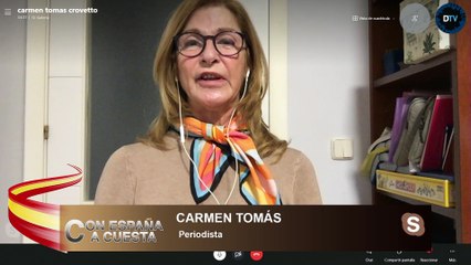 CARMEN TOMAS:"SIMÓN HA FALSEADO LOS INFORMES SANITARIOS, ES LA TAPADERA DE LOS DESATRES DE SÁNCHEZ"