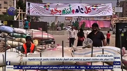 ذكرى 25 يناير.. 10 أعوام على مطالبات المصريين ورغبتهم في العيش بكرامة تكللت بانتصار الإرادة الشعبية