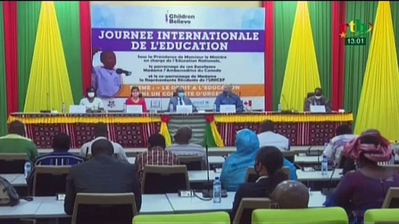 RTB/ Célébration de la journée internationale de l’éducation organisée par l’ONG Canadienne Children Believe